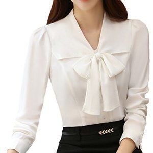 Tie Neck Blouse